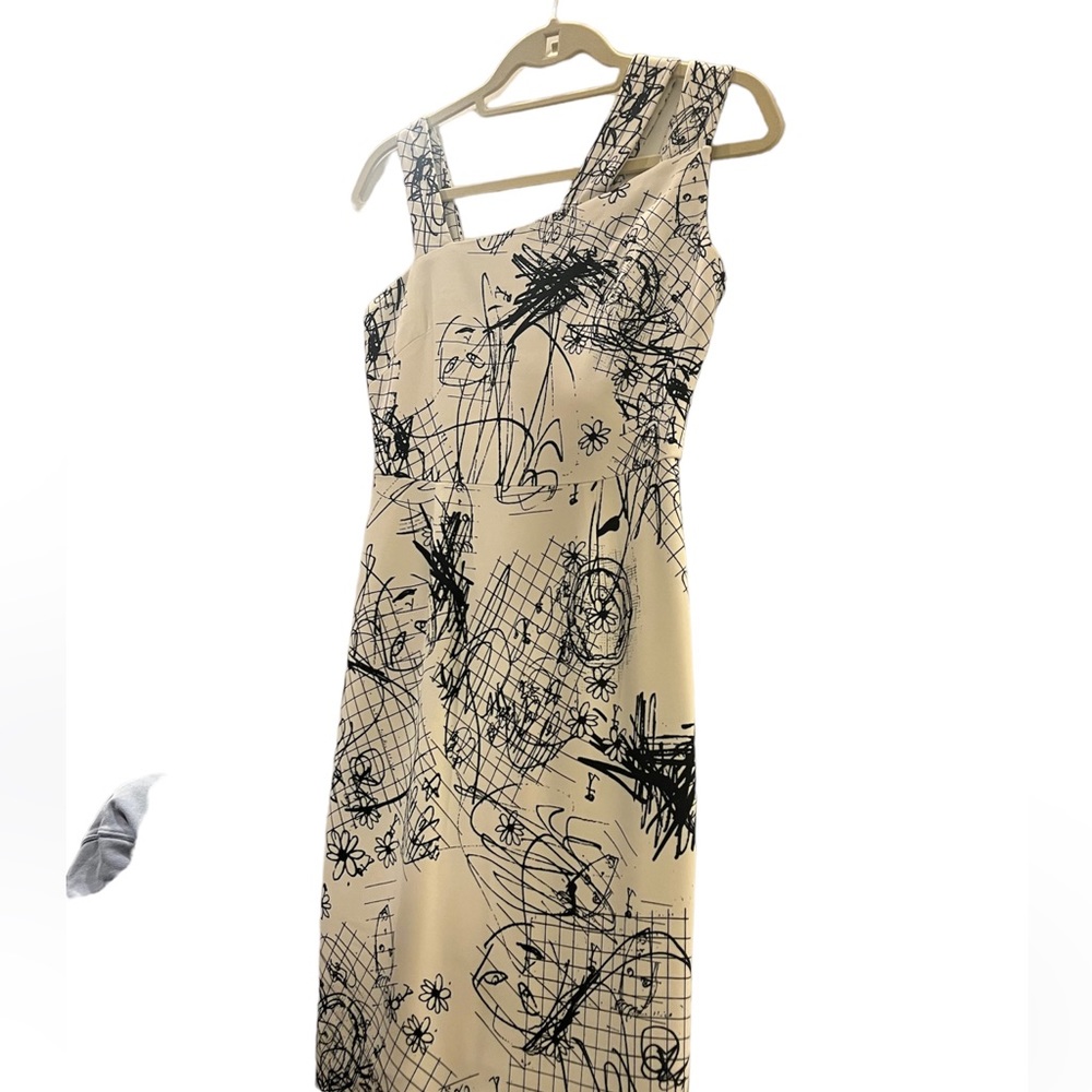 Womens Cushnie (Et Ochs) Black and White Dress